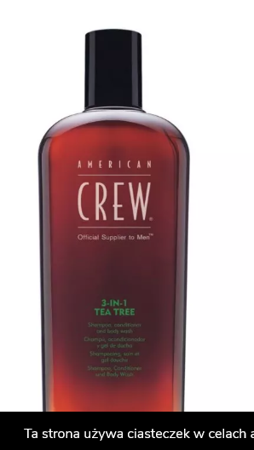 American Crew 3-in-1 Tea Tree Sh.+Cond.+Gel 250ml