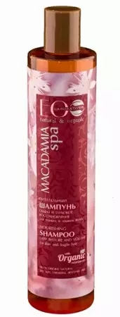 Ecolab Macadamia SPA- odżywczy szampon - objętość i głęboka odbudowa dla włosów cienkich i łamliwych 350 ml
