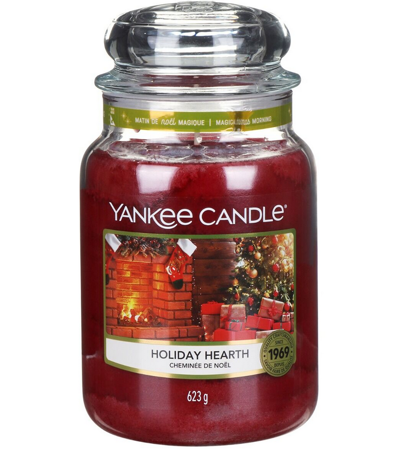 Yankee Candle Large Jar Holiday Hearth 623 g